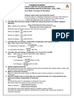 2 Chemistry 2n Unit TestQuestion Bank With Answers 23 8 24 4