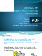 2.sterilization by Disinfectants