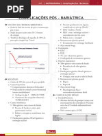 Cirurgia Do Aparelho Digestivo Complicações Pós Bariátrica