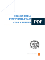 Programme 4 Functional Training Jean Makhoul