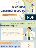 Control de Calidad para El Microscopio