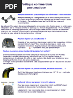 Politique Commerciale Pneumatique