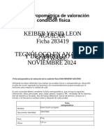 Ficha Antropometrica Keiber Leon