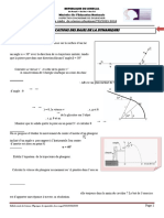 Application Des Bases de La Dynamique