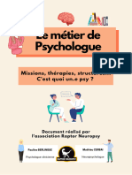 Livret - Métier de Psychologue (Modif Juin 2023)