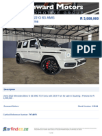 Sunward Motors - 2022 - White - Mercedes Benz - G 63 AMG 7G-Tronic - 24 Oct 2024