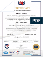 Iso 14001 Cert.