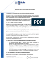 5 - Preguntas y Respuestas Frecuentes Proceso de Aptitud Municipal