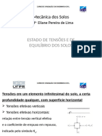 Aula 11 - Tensoes em Solos - Circulo de Mohr