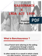 Bancassurance & Irda Act