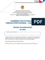 Fa 2023 LP - (Caderno 2) - 4º Ano Ef - Aluno