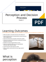 Chapter 6 Perception and Decision Process