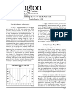 Quarterly Review and Outlook: High Debt Leads To Recession