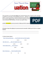 1 - Voici Un Petit Texte. Lis - Le.: A) Relève Les 4 Premiers Pronoms Personnels Et Indique Quel GN Ils Remplacent