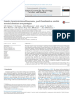 Genetic Characterization of Toxoplasma Gondii From Brazilian Wildlife