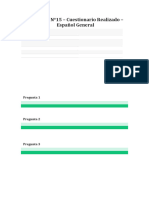 Actividad N°15 - Cuestionario Realizado