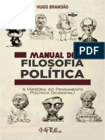 HUGO BRANDÃO - MANUAL DE FILOSOFIA POLÍTICA - A História Do Pensamento Político Ocidental-EDITORA PHILLOS (2020)