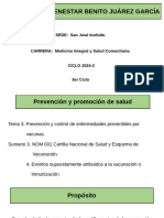 PPS 3 y 4 Cartilla Nacional de Salud y ENSAVI