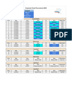 CFTBD 2024 - Match Fixture