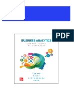 (Ebook PDF) Business Analytics 1st Edition by Sanjiv Jaggia 2024 Scribd Download