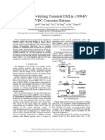 Switching Transient EMI in 500kv HVDC Converter Stations