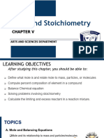 CHAPTER 5-Mole and Stoichiometry