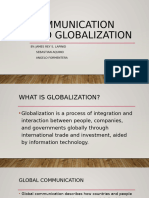 Communication and Globalization