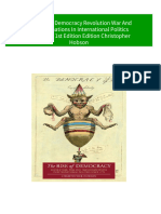 PDF The Rise of Democracy Revolution War and Transformations in International Politics Since 1776 1st Edition Edition Christopher Hobson Download