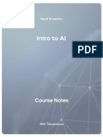 Intro To AI - Course Notes