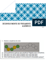 Desenvolvimento Do Pensamento Algébrico