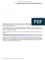 Diagrama Eléctrico de La Caja de Fusibles Del Motor