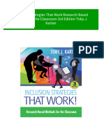 Ebooks File Inclusion Strategies That Work Research Based Methods For The Classroom 3rd Edition Toby J. Karten All Chapters