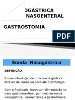 Aula de Sonda Nasogastrica - Nasoenteralnf