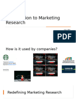 1 - Introduction To Marketing Research