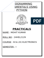 Python Practical