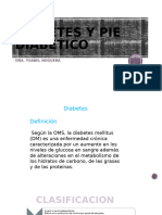 DIABETES Y PIE DIABETICO Clase 3