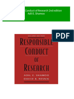 Of Research 2nd Edition Adil e Shamoo