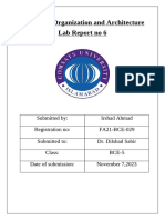 FA21-BCE-029 - CPE343 - Lab#6