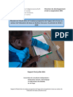 Burkina Appui Suisse Secteur Education