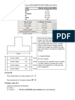 Asentamiento Por Teoria Elastica