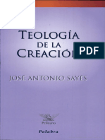 Teologia de La Creacion Jose Antonio Sayes