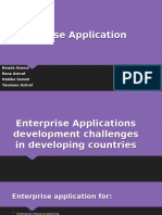 Enterprise Application: Rawda Osama Rana Ashraf Habiba Sameh Yasmeen Ashraf