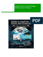 Ebooks File Manual of Geospatial Science and Technology 2nd Ed Edition John D. Bossler All Chapters