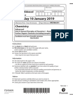 Edexcel IAL Chemistry Unit 4 Jan19-Jan24