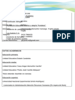 Modelo Curriculum