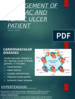 Management of Cardiac and Peptic Ulcer Patient