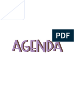 Agenda Permanente Um Dia Por Folha