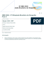 Olimpiada Brasileira de Geografia