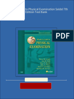 Mosby's Guide To Physical Examination Seidel 7th Edition Test Bank