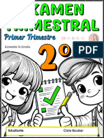 ??2° EXAMEN TRIMESTRAL - PRIMER TRIMESTRE - Esmeralda Te Enseña